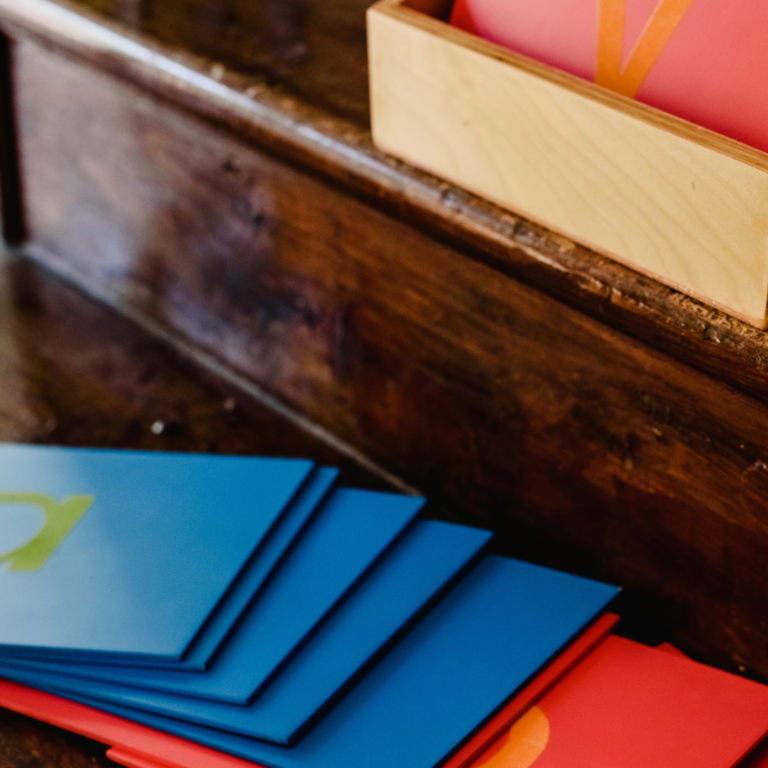 Montessori Sandpaper Letters