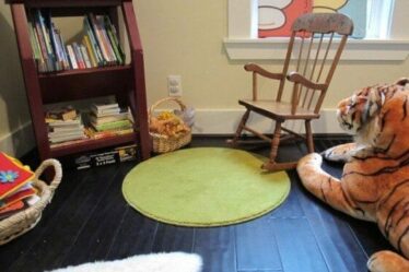 montessori play space learning at home