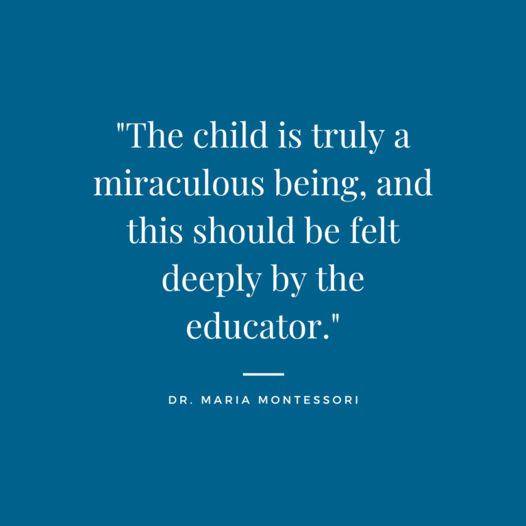 Citazioni ispiratrici Maria Montessori per l'educazione e la vita