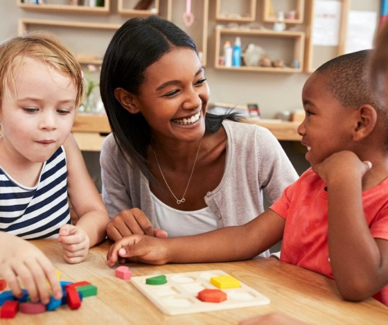 Direttrice in ambiente Montessori
