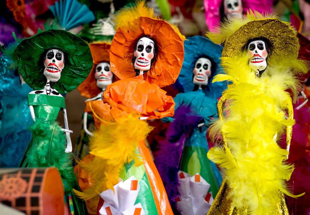 dia de los muertos calaveras
